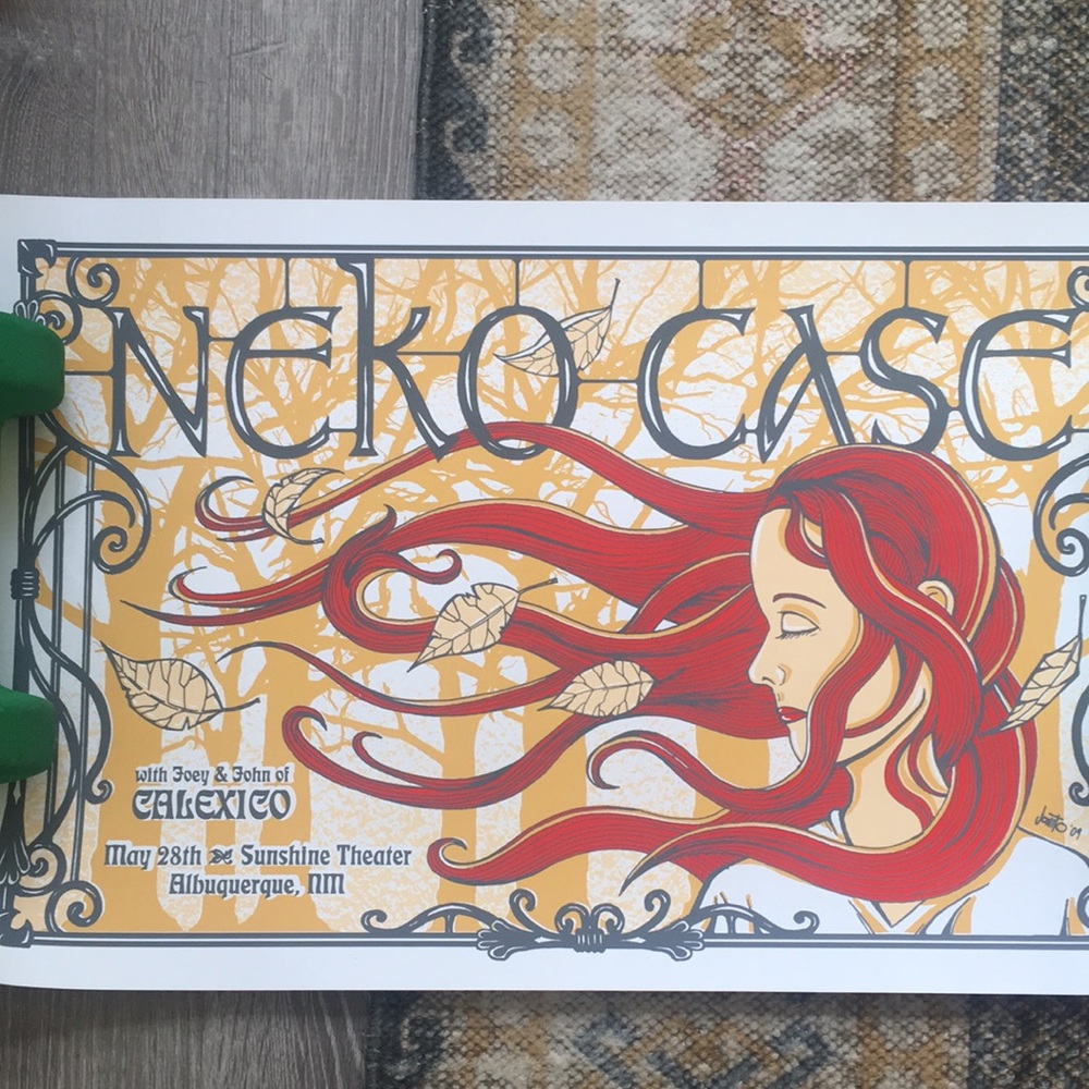 Neko Case w/ Joey & John of Calexico Poster